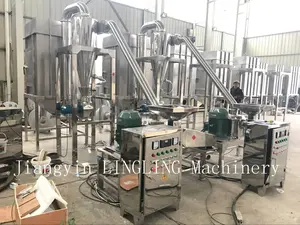 WFJ GQX zucchero frutta e verdura peperoncino medicina cinese mulino a polvere smerigliatrice frantoio macchinari linea di produzione impianto