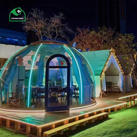 Son bébé ciel visualisation hôtel tente maison dôme étoilé maison haut de gamme extérieur gonflable bulle Lodge Camping tente dôme transparente