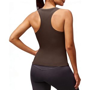 Camiseta Deportiva Corta para Mujer, Estilo Racerback, Transpirable, de Secado Rápido, para Yoga, Gimnasio, Ejercicio, Spandex, Poliéster - Product Image 1