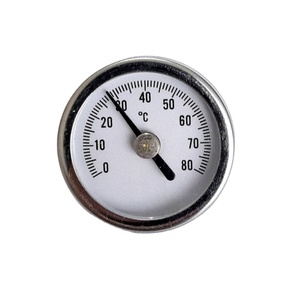 Separador de agua de 33mm Medidor de temperatura 0-80C Mini termómetro Separador Termómetros - Product Image 1