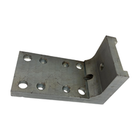 Support de montage en forme de L usiné CNC pour systèmes mécaniques