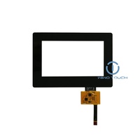 4,3 Zoll Kratzfestes Wasserdichtes Kapazitives Touchpanel mit Hochhelligkeits-LCD für Temperaturkontrollgeräte