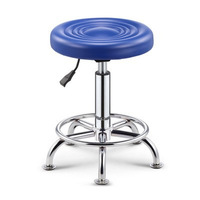 Tabouret de bar moderne et minimaliste, pivotant et réglable en hauteur, chaise pivotante pour la maison, tabouret de bar avec dossier, tabouret rond pour salon de beauté