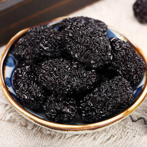 Fornitura Diretta dalla Fabbrica di Datteri Neri Cristallini di Grado A - Prezzo Basso all'Ingrosso, Viola-Nero Lucido con Polpa Ricca - Product Image 1