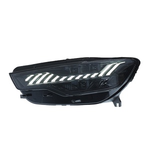 Faros LED de 12V 12-15 A6 C7 estilo RS modificados con luces diurnas y direccionales secuenciales, faros LED de 12V para - Product Image 1