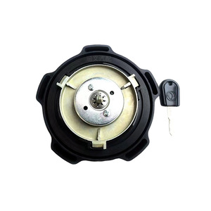 Bouchon de <span class=keywords><strong>réservoir</strong></span> de carburant de moto avec serrure à clé, en <span class=keywords><strong>plastique</strong></span> noir, placement supérieur, pour remplacement et <span class=keywords><strong>réparation</strong></span> - Product Image 2