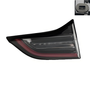 Accesorios para autos JOESHIER, luz trasera interior de 3 pines para Tesla M3 US 17-20, conjunto de faros delanteros, luz diurna LED, lente de faro. - Product Image 5