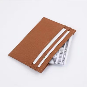 Tarjetero de Cuero Genuino Ultrafino Personalizado con Logotipo, Multicolor, para Tarjetas de Crédito, Ideal para Actividades Promocionales - Product Image 6