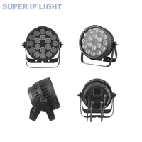 Luz LED Par RGBW de 18x15W, IP65 Impermeable, DMX, para Escenarios, con Múltiples Ángulos de Haz, Ra80 CRI, 50000h de Vida Útil, para DJ y Bodas