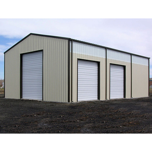 Geprefabriceerde Huis Licht Auto Gauge Stalen Structuur Dak Frame Metalen Self Storage Units Prefab Stalen Structuur Magazijn