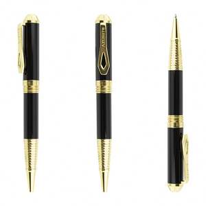 Bolígrafo Metálico Dorado de 46g, de Marca Reconocida, Completamente Metálico, de Latón, de Lujo, para Regalo VIP, con Logotipo Grabado en el Clip - Product Image 3