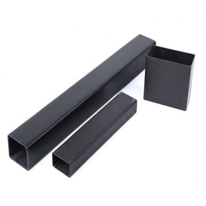 Tubo Cuadrado de Fibra de Carbono 3K SHENYU, Ligero y de Alta Resistencia para Estructuras Industriales y Construcción de Drones - Product Image 3
