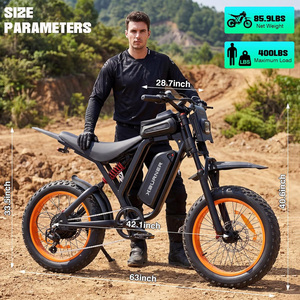 <span class=keywords><strong>Bici</strong></span> Elettrica Fat Tire 20x4.0 749W 48V Batteria 18Ah Autonomia 88 km E-Bike Adulti Fuoristrada 7 Velocità Disponibile <span class=keywords><strong>in</strong></span> Magazzino USA - Product Image 5