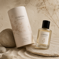 Cylindre cosmétique en carton écologique, recyclable, biodégradable, de luxe, personnalisé, pour parfums, huiles essentielles, soins de la peau, eye-liner