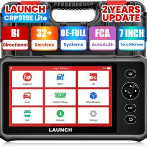 Herramienta de Diagnóstico OBD2 LAUNCH CRP919E LITE con Lector de Códigos de Sistema Completo, Escáner Bidireccional para Automóviles, 2 Años de Actualización Gratuita - Product Image 1