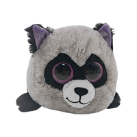Personnalisé doux arc-en-7 pouces en peluche cylindre en peluche jouet