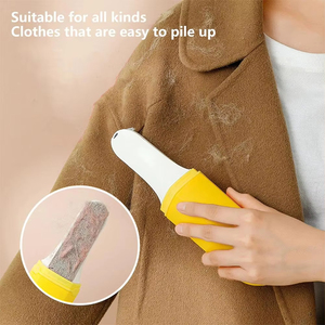 Wholesale Banana Lint Roller Hair Removing Device From Clothes Double Sided <b>Brush</b> Home <b>Dust</b> Removal Tool - Product Image 4