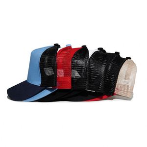 OEM Wholesale 5 Panel 100% Cotton Plain Gorras Custom Logo Mesh Truckers <b>Cap</b> Oxford Fabric Letter for <b>Promotional</b> Headwear - Product Image 6