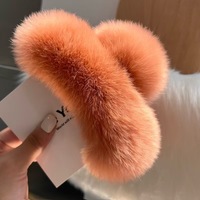 Accessoires pour cheveux d'hiver de bonne qualité, pinces à cheveux en fourrure de 15 cm, pinces à cheveux jumbo, pinces à cheveux en gros, grandes pinces à cheveux pour femmes