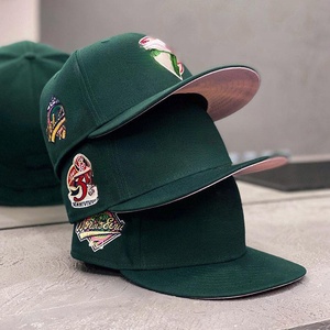 Gorra de Béisbol Clásica de Alta Calidad, Nueva y Original, con Visera Plana, Personalizable, de 6 Paneles, Cierre a Presión, para Hombre - Product Image 1
