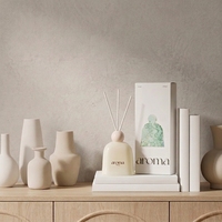 Diffuseur de parfum en verre à bâtonnets, sans alcool et écologique, pour une fragrance longue durée à la maison et en intérieur
