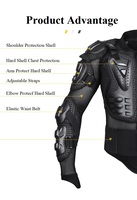 Veste de Protection de sécurité Anti-Collision avec coque en PE épaisse améliorée pour moto de course avec attelle de cou
