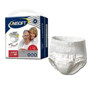 Pañales Desechables para Adultos Tipo Tela con Diseño Impreso y Protección Contra Fugas SAP de Japón, para Uso Hospitalario, Marcas OEM y ODM - Product Image 2