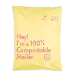 Courier Shipping Mailing Bags For Clothing Custom Tear Proof Apparel Packaging Logo Printed Plastic Poly Bags