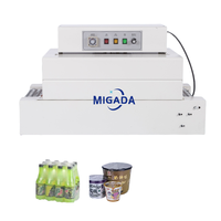Machine d'emballage rétractable PVC/POF BS260, machine de rétraction à circulation d'air chaud pour l'emballage de boîtes de cosmétiques