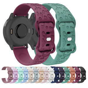 สายรัดยาง22มม. 20มม. 18มม. สำหรับ Samsung Galaxy Watch 3/4 CLASSIC/6/5/5 <span class=keywords><strong>pro</strong></span>/ 3สาย S3 S2เกียร์สำหรับ <span class=keywords><strong>amazfit</strong></span> BIP สำหรับ Huawei GT 2 - Product Image 2