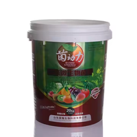 Ember cat plastik 10 Liter sesuai pesanan ember plastik IML ember plastik Label dalam cetakan dengan tutup