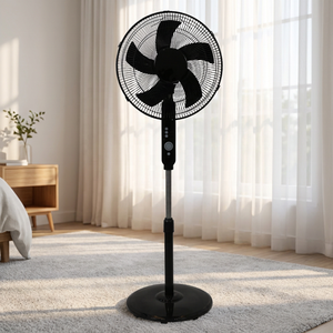 Ventilador de Pedestal de 16 Pulgadas con Control Remoto, Potente Flujo de Aire, Ventilador Eléctrico para el Mercado Africano, Uso Doméstico y Comercial - Product Image 5