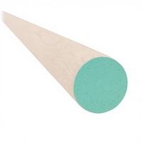 Vente en gros de tiges en bois, longueur 48 pouces, diamètres de 3,2 mm à 22,2 mm, directement de l'usine, idéales pour la fabrication de meubles, le bricolage et le jardinage