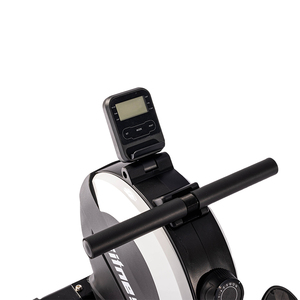 Sức mạnh cao có thể gập lại nhà phòng tập thể dục chèo thuyền máy điện không khí <span class=keywords><strong>Rower</strong></span> LED màn hình freeform điều chỉnh kháng cơ chế tập thể dục - Product Image 4