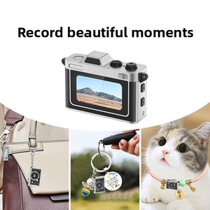 Cámara de llavero para niños con grabación de fotos y video en 2K HD real, pantalla de 1.47 pulgadas, mini cámara portátil tipo pulgar. - Product Image 3