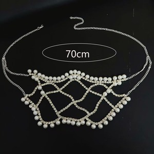 Masques en voile perlé pour femmes, cadeaux en maille, chaînes de mode, masque facial, masque de bal masqué, costume de fête, accessoires de visage <span class=keywords><strong>sexy</strong></span>, bijoux - Product Image 2