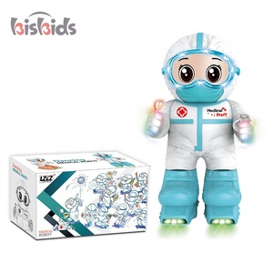 Điện Trượt Băng Humanoid Y Tế Battery Operated <span class=keywords><strong>Robot</strong></span> Đồ Chơi Với Ánh Sáng Âm Nhạc - Product Image 2