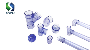 Swd DIN ANSI tiêu chuẩn rõ ràng nhựa <span class=keywords><strong>PVC</strong></span> ổ cắm kết nối ống ứng dụng rộng - Product Image 5