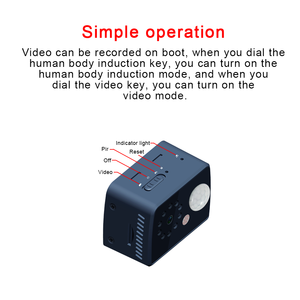 <span class=keywords><strong>Camera</strong></span> Mini PIR Phát Hiện Chuyển Động Tầm Nhìn Ban Đêm HD 1080P - Product Image 6