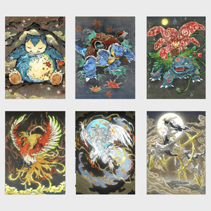 Nouvelles cartes <span class=keywords><strong>Pokémon</strong></span> métalliques populaires et rares, plusieurs styles, charmez-vous de la collection ultra premium Charizard, cadeaux de Noël, cartes à collectionner - Product Image 2