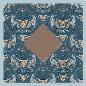 Tapis de Mahjong Floral Printanier avec Motif Lapin, Tapis de Mahjong Antidérapant et Silencieux avec Design Vase Chinoiserie pour Soirée de Jeu en Famille - Product Image 5