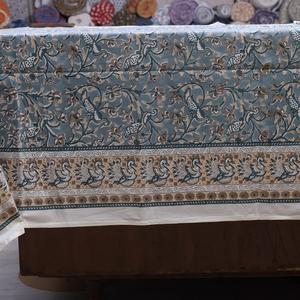 Best Quality <b>Table</b> Cloth Hand Block Printed 100% Organic Cotton Stylish Durable Decorative Dining <b>Covers</b> For Home Interiors - Product Image 6