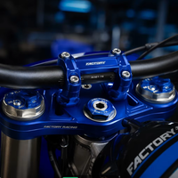 Support de guidon CNC pour moto en aluminium 6061-T6, usinage OEM personnalisé pour pièces de course de motocross, dessin requis