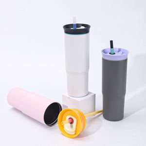 Vaso Térmico Personalizado para Auto Clásico, de Acero Inoxidable 304, Aislado al Vacío, con Pajita, Aislamiento de 6-12 Horas, Diseño Moderno y Minimalista para Deportes - Product Image 3