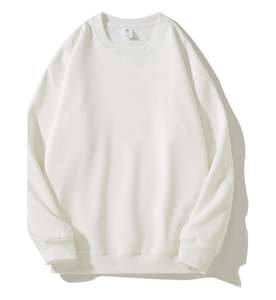 Maglione girocollo <span class=keywords><strong>oversize</strong></span> girocollo da <span class=keywords><strong>uomo</strong></span> in cotone 100% stile OEM di alta qualità felpa in <span class=keywords><strong>pile</strong></span> - Product Image 6