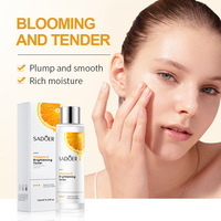 Vente en gros d'ensemble de soins de la peau biologiques végétaliens de luxe populaires avec vitamine C collagène hydratant kit de blanchiment coffret cadeau de beauté