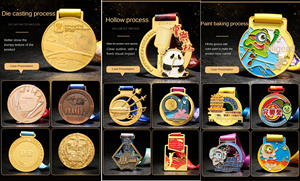 Fabricación <span class=keywords><strong>de</strong></span> <span class=keywords><strong>Medallas</strong></span> Deportivas <span class=keywords><strong>de</strong></span> Diseño Personalizado, Medalla <span class=keywords><strong>de</strong></span> Metal <span class=keywords><strong>de</strong></span> Aleación <span class=keywords><strong>de</strong></span> Zinc 3D con Cinta - Product Image 4