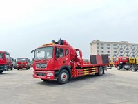 Nouveau stock fabricant DONGFENG D9 8T grue montée sur camion 12T grue à flèche pliante camion dépanneuse avec manipulateur de grue 8T