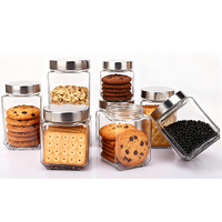 Bouteille en verre de 100 ml avec couvercle à vis, récipient en verre transparent pour aliments, épices, confiture, miel, bouteille personnalisée givrée