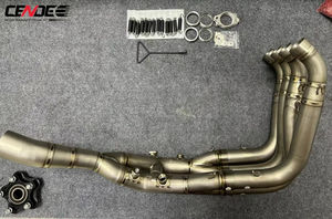 Tubo de escape para BMW S1000RR Cabeza de aleación de titanio estilo Akra - Product Image 2